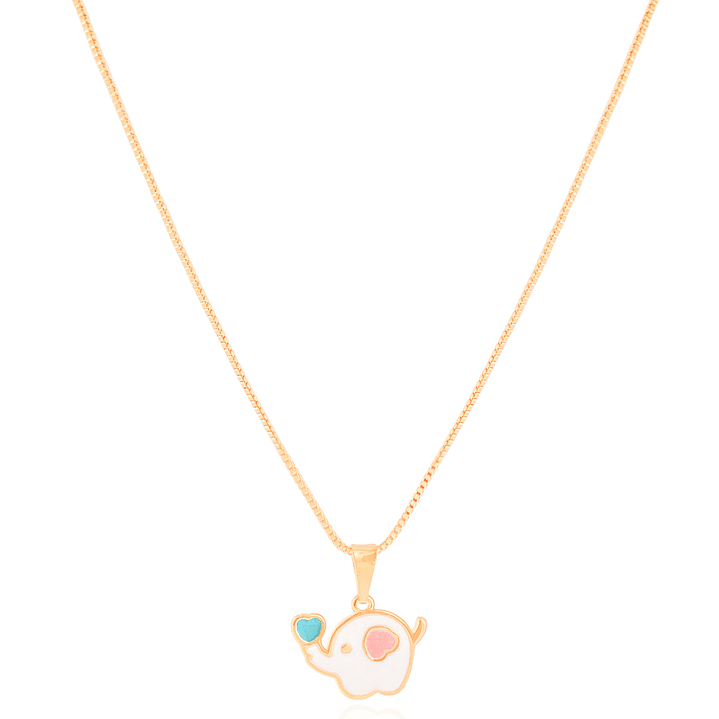 COLAR INFANTIL PINGENTE ELEFANTE 1