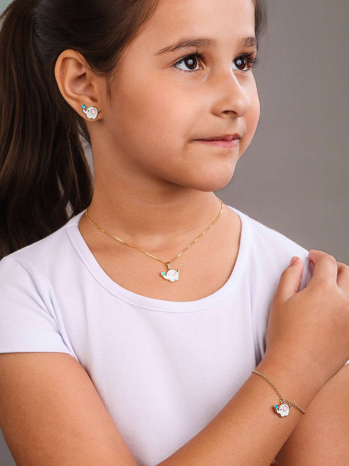 COLAR PINGENTE ELEFANTE 2