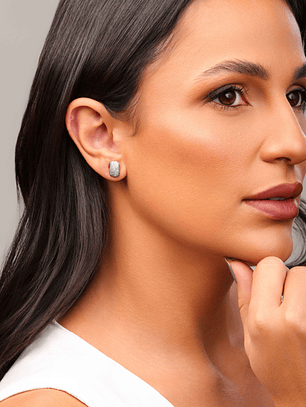 BRINCO RETANGULAR CRAVEJADO