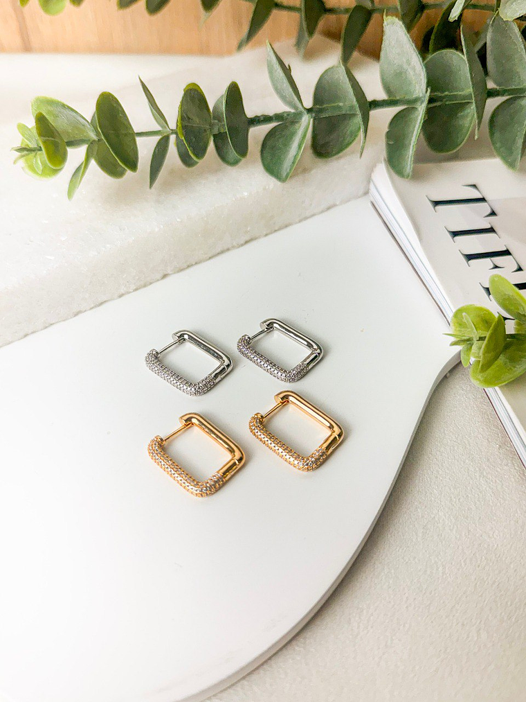 ARGOLA QUADRADA FRENTE CRAVEJADA 1