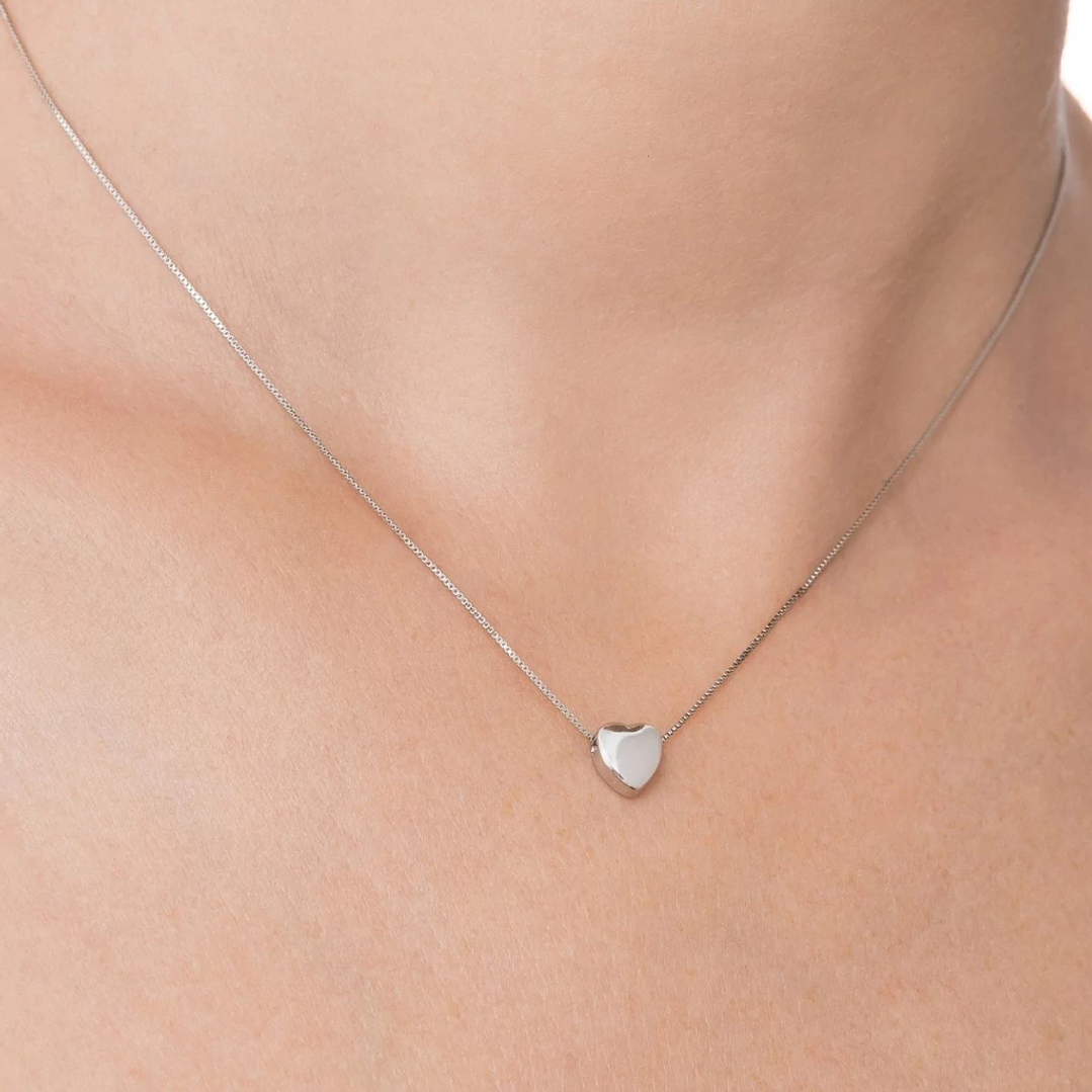 COLAR PINGENTE CORAÇÃO 1