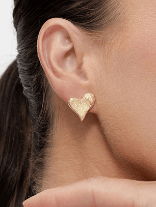 BRINCO CORAÇÃO TEXTURIZADO