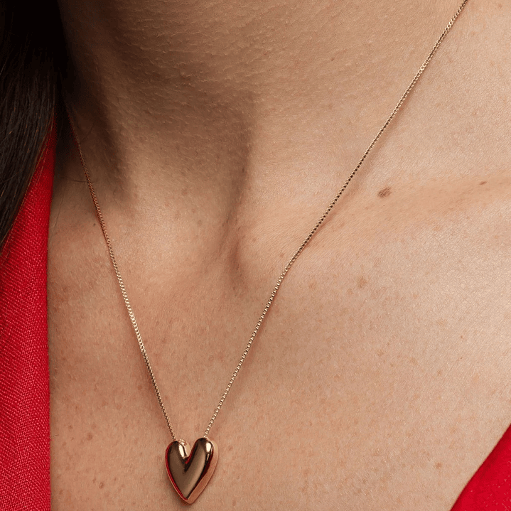 COLAR PINGENTE CORAÇÃO  1