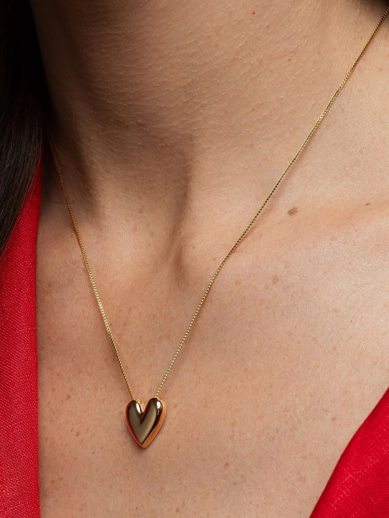 COLAR PINGENTE CORAÇÃO  1