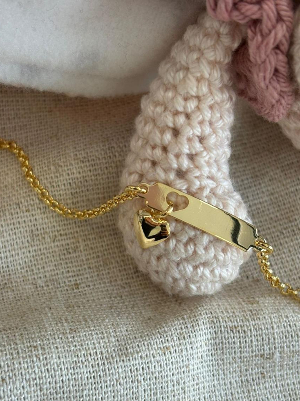 PULSEIRA INFANTIL CHAPA CORAÇÃO 1