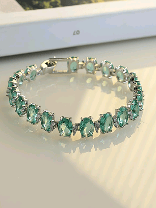 PULSEIRA OVAL TURMALINA 