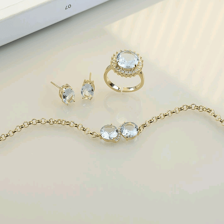 PULSEIRA 2 CIRCULOS TURMALINA AZUL 1