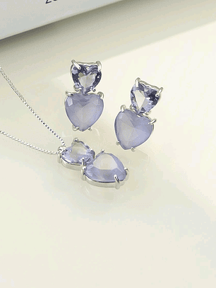 CONJUNTO CORAÇÃO DUPLO