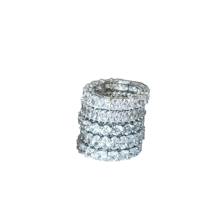 ALIANÇA CRAVEJADA ZIRCONIA 1