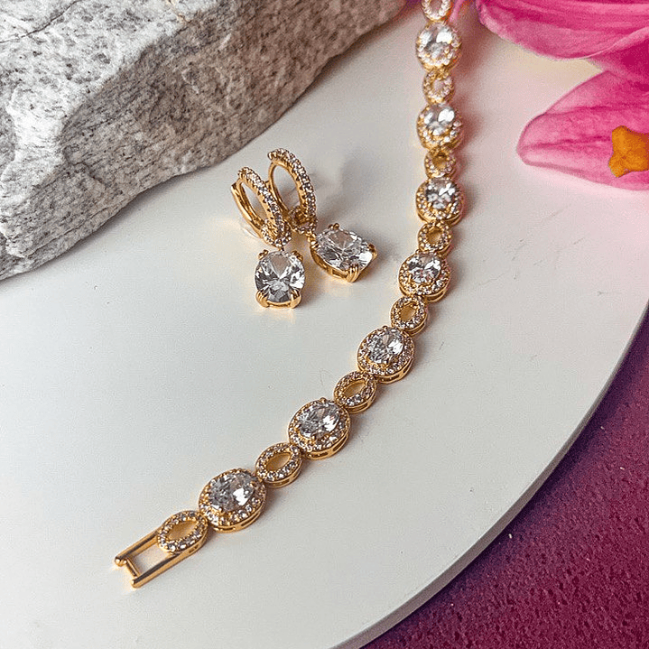 ARGOLA CRAVEJADA PINGENTE ZIRCONIA OVAL 2