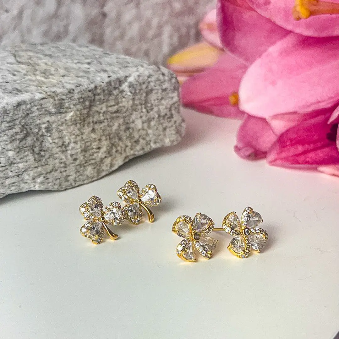 BRINCO FLOR ZIRCONIAS 1