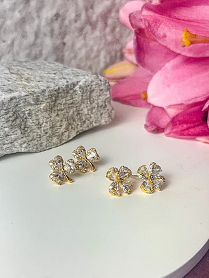 BRINCO FLOR ZIRCONIAS