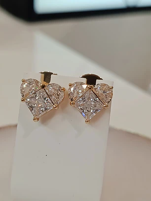 BRINCO CORAÇÃO ZIRCONIA
