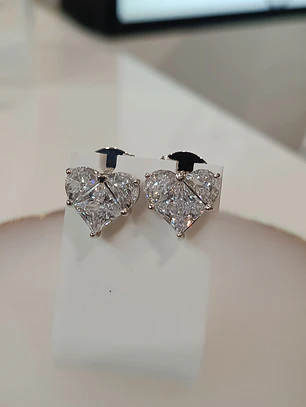 BRINCO CORAÇÃO ZIRCONIA