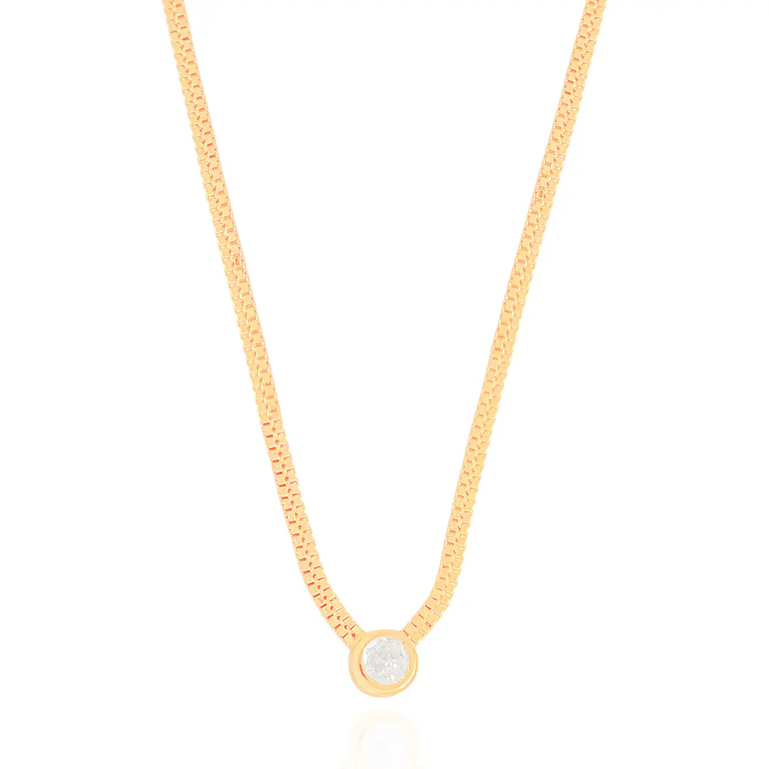 CHOKER PONTO DE LUZ 7MM 3