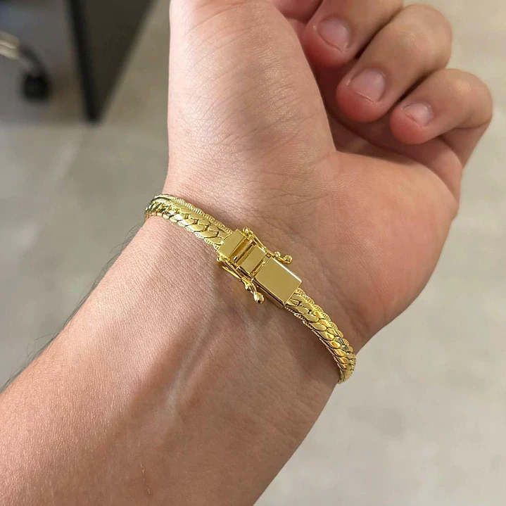 PULSEIRA FLAT DETALHADA 6 MM 2