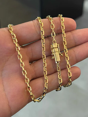CORRENTE CADEADO 4 MM FECHO DUPLO