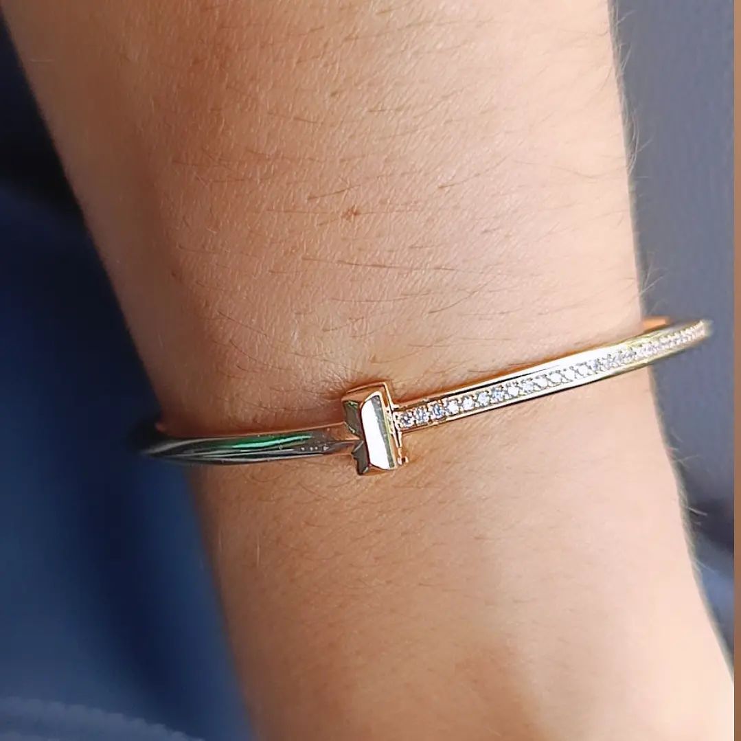 BRACELETE T LISO E CRAVEJADO 3