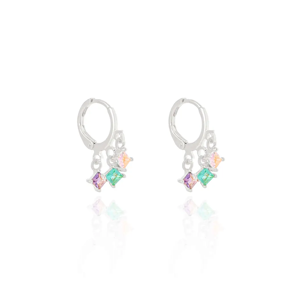ARGOLA PINGENTES QUAD COLORS 2
