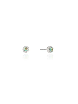 BRINCO PONTO DE LUZ TURMALINA CRISTAL 6MM