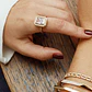 ANEL ZIRCONIA RETANGULAR - Thumbnail 1