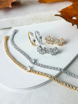 PULSEIRAS RIVIERA GOTA CRISTAL