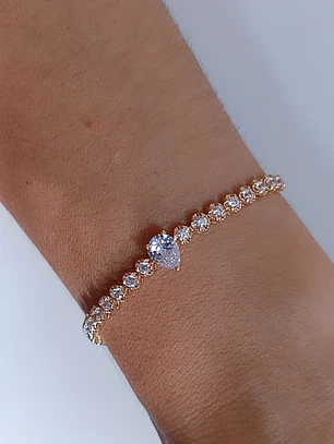 PULSEIRAS RIVIERA GOTA CRISTAL