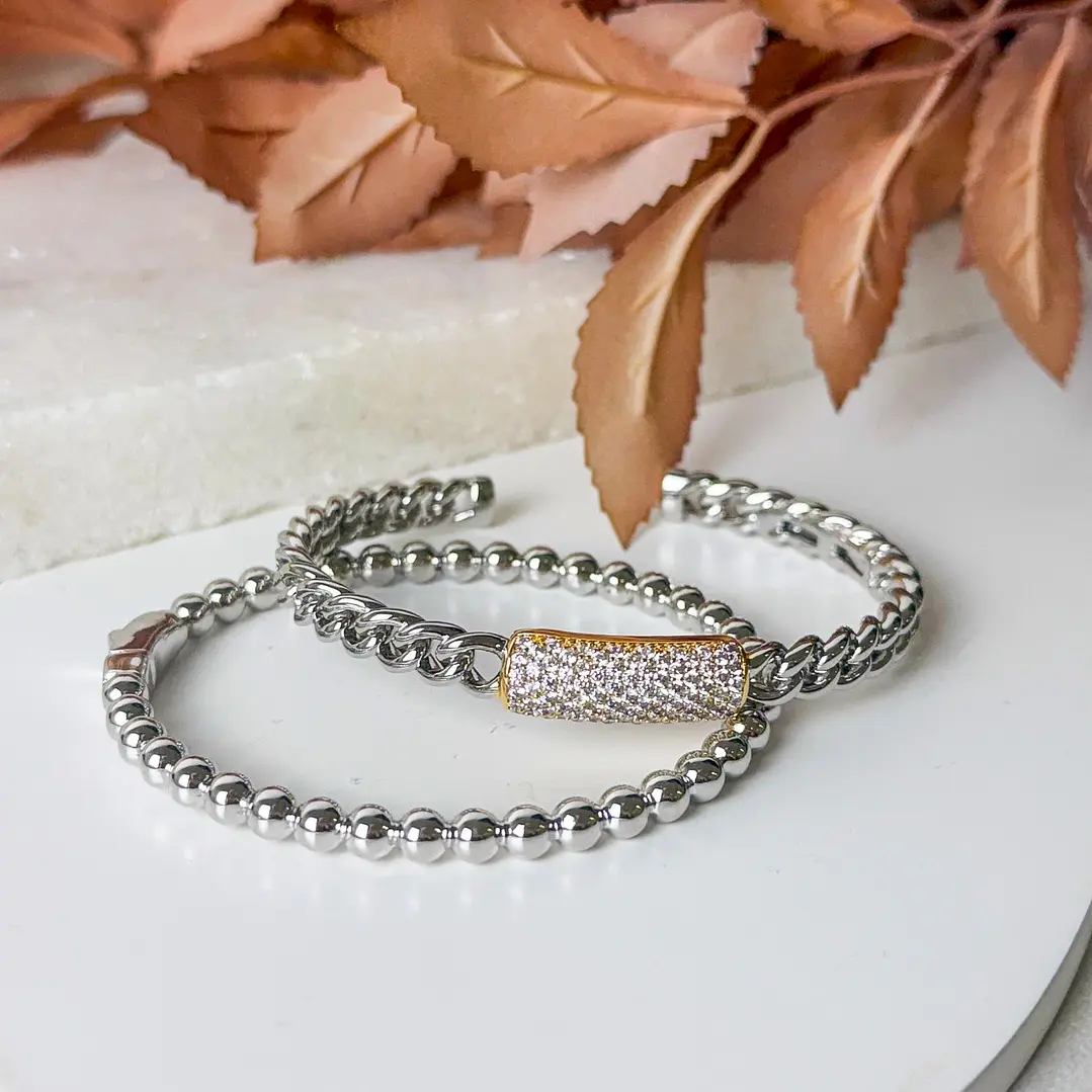 BRACELETE MESCLA DE BANHOS CRAVEJADO 1