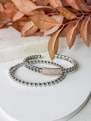 BRACELETE MESCLA DE BANHOS CRAVEJADO