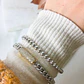 BRACELETE MESCLA DE BANHOS CRAVEJADO - Thumbnail 2