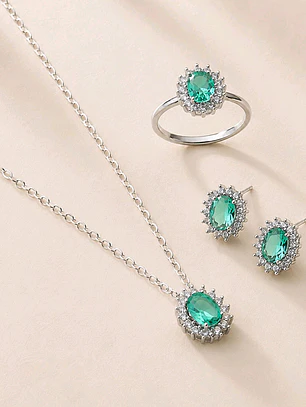 ANEL TURMALINA VERDE CRISTAL