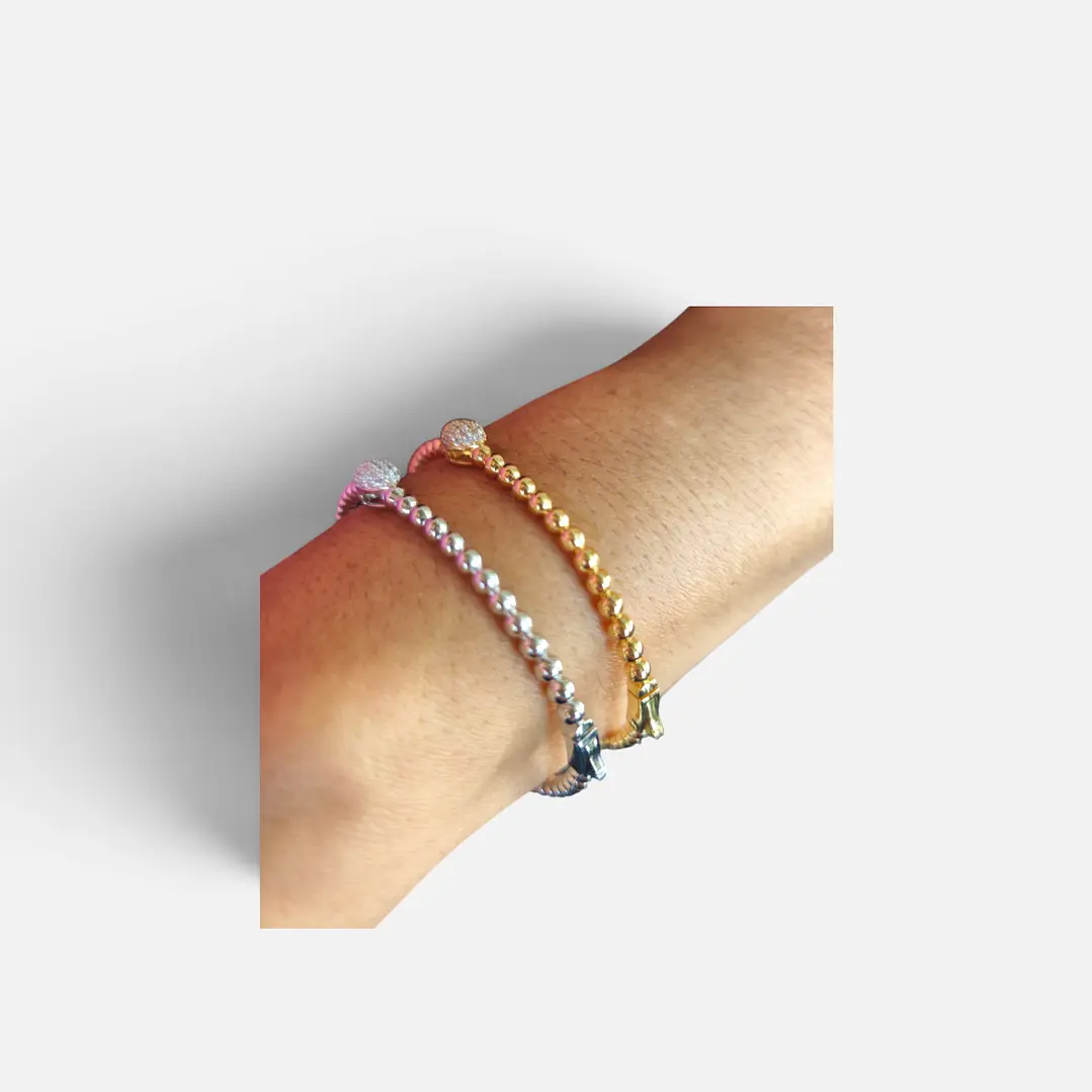 BRACELETE DETALHE OVAL CRAVEJADO 3