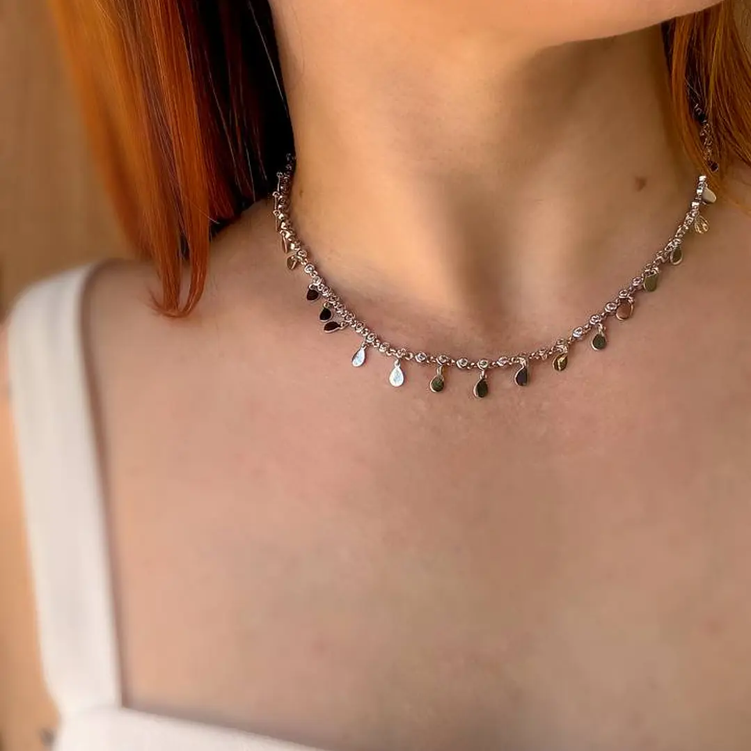 CHOKER GOTINHAS E PONTOS DE LUZ 2