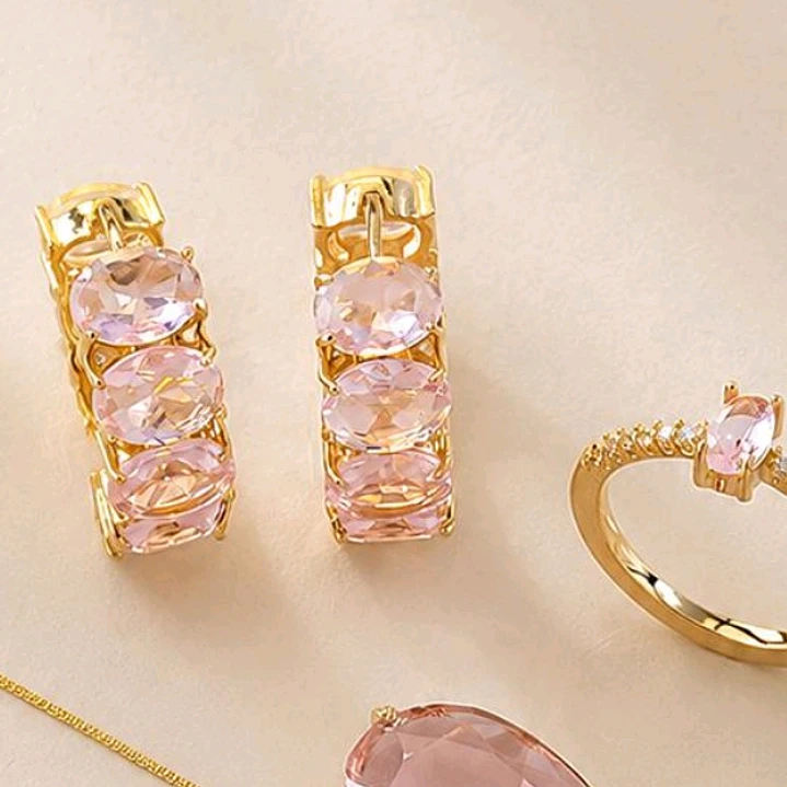 ARGOLA QUARTZO ROSA 1