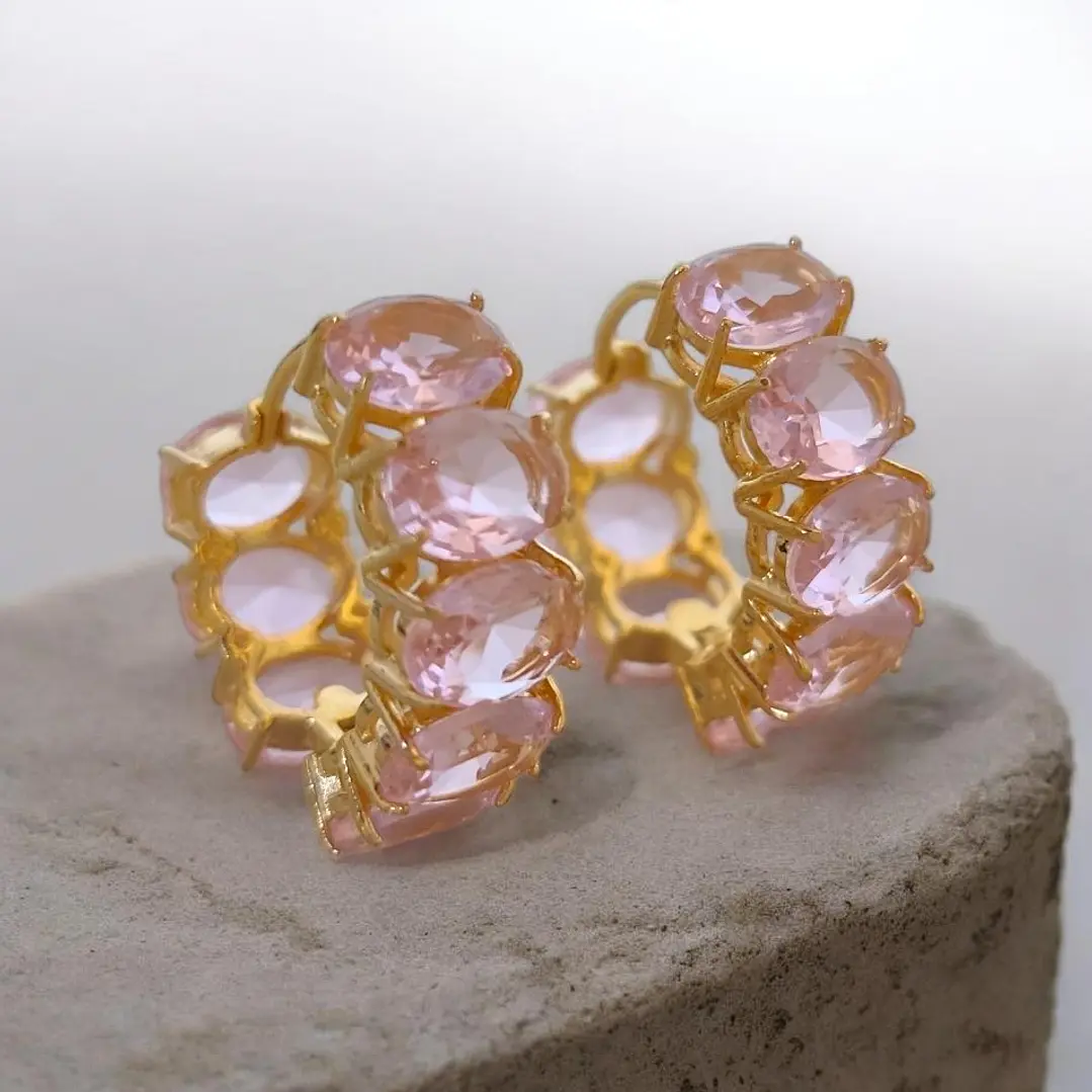 ARGOLA QUARTZO ROSA 3