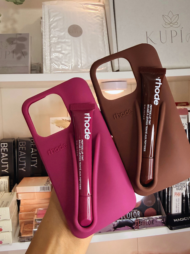 Capas de Iphone + Lip gloss RHODE  2