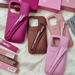 Capas de Iphone + Lip gloss RHODE 