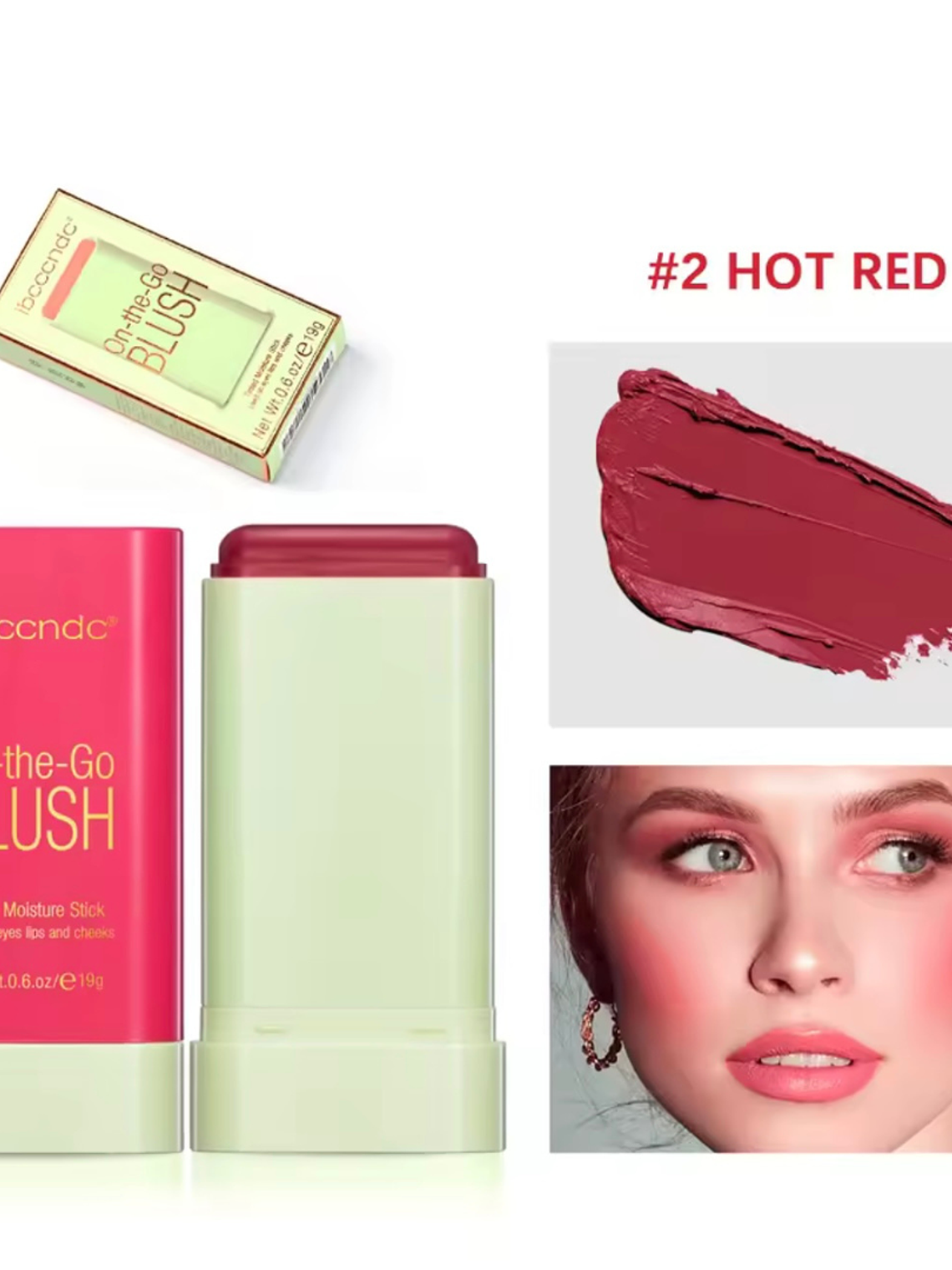 Blush HOT PINK PIXI  2