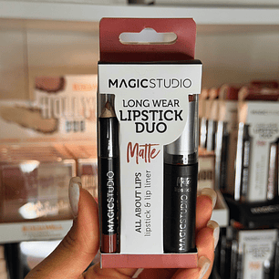 Lip DUO Longa duração  (Batom + Lápis de contorno)