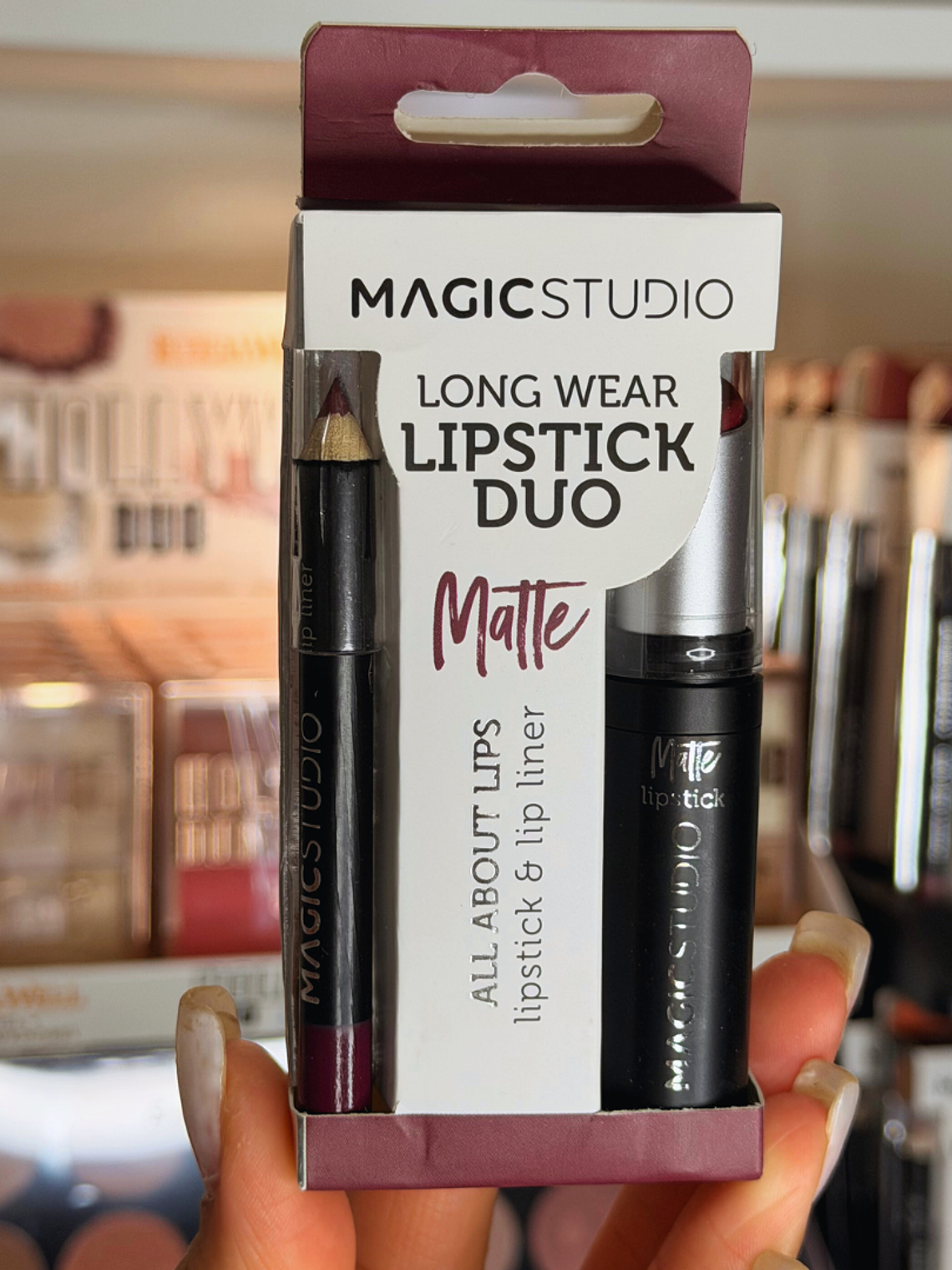 Lip DUO Longa duração  (Batom + Lápis de contorno) 6