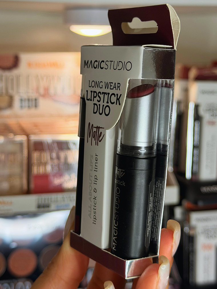 Lip DUO Longa duração  (Batom + Lápis de contorno) 2