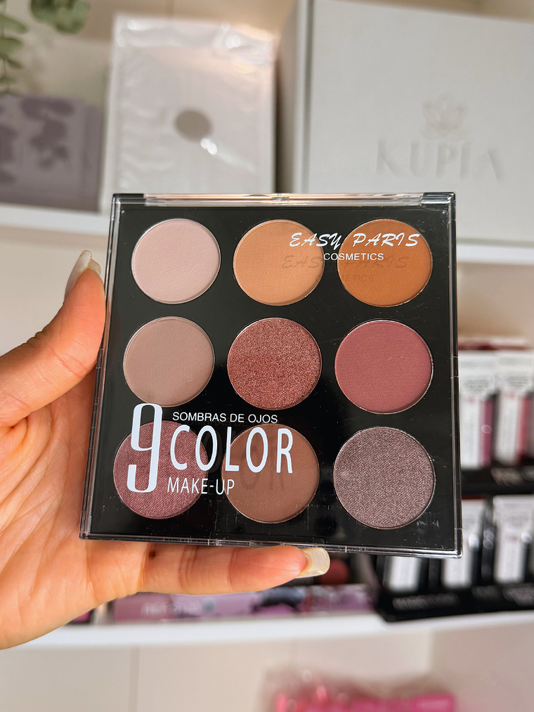 Paleta Sombras 9 cores  ALL NUDES 2