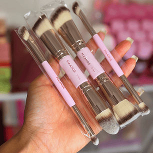 Conjunto 4 Pincéis PREMIUM ROSE GOLD