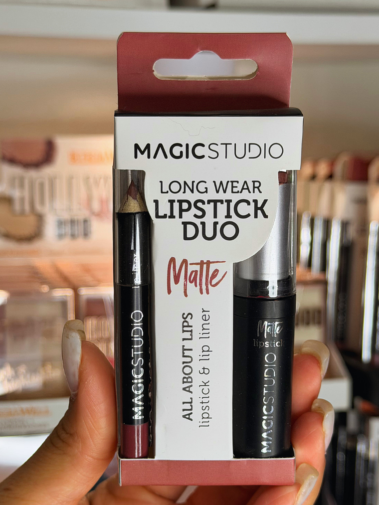 Lip DUO Longa duração CLASSY  (Batom + Lápis de contorno) 1
