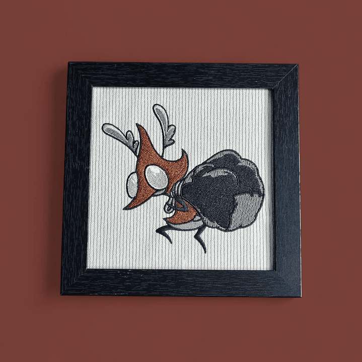 GRINDLE - CUADRO BORDADO - HOLLOW KNIGHT 1