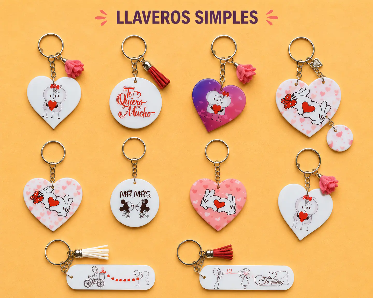 llaveros acrílico 1