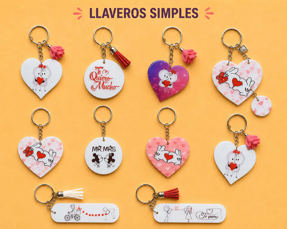 llaveros acrílico 1