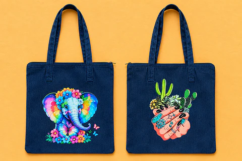 Bolso mezclilla