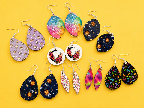 Aros estampados
