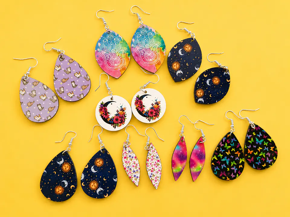 Aros estampados 1